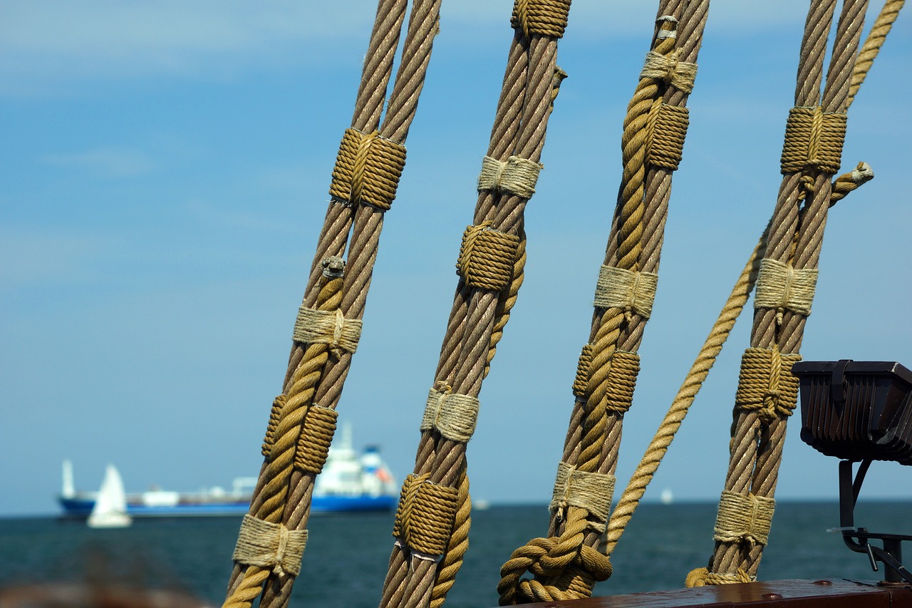 Image - rigging ropes cog ship