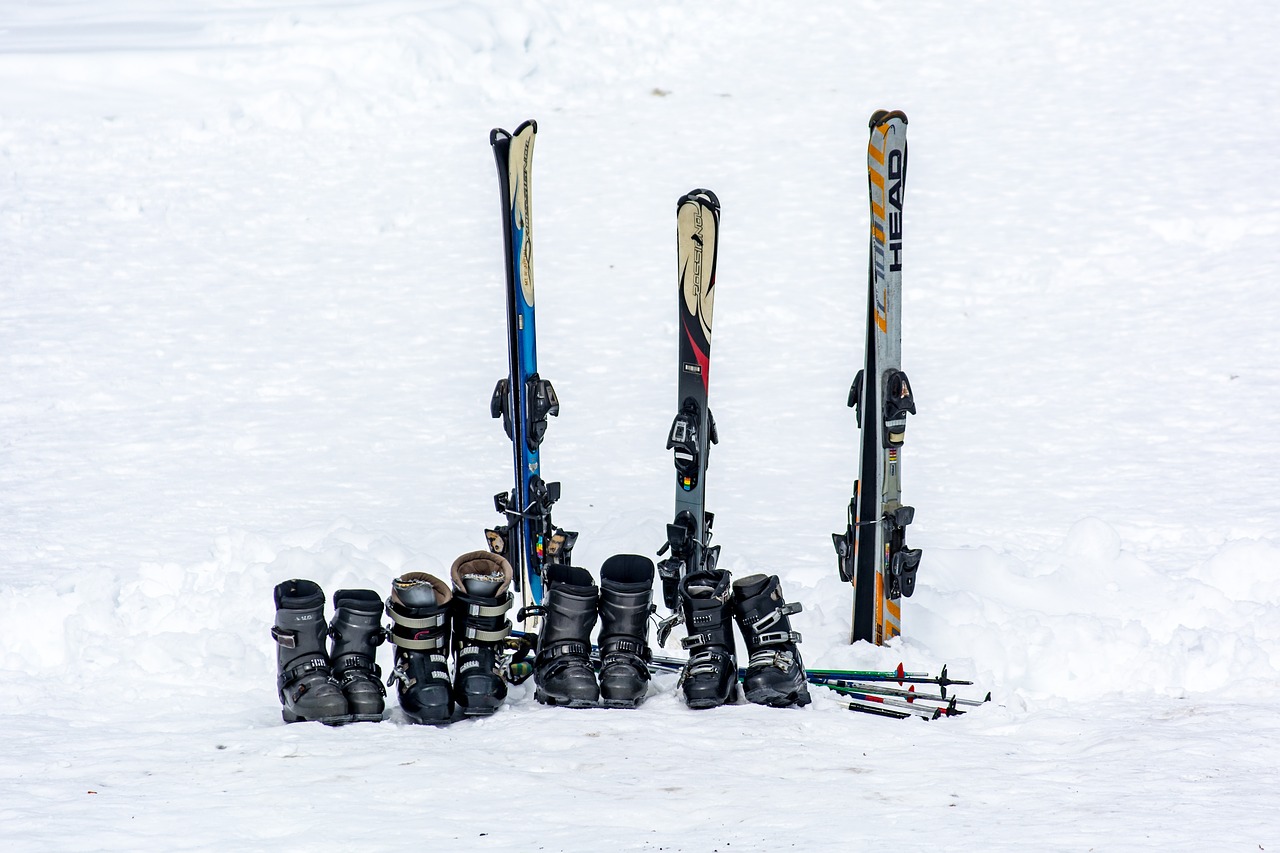 Image - ski ski boots equipment skiing