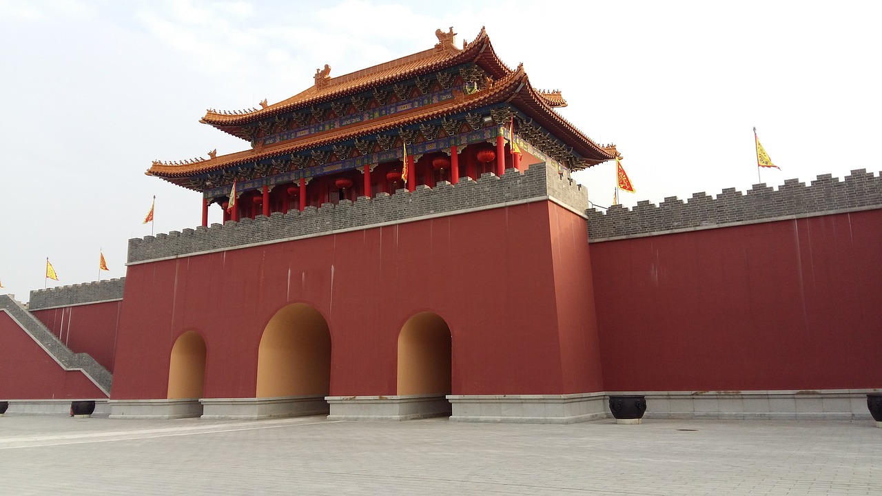 Image - tiananmen square city gate tower