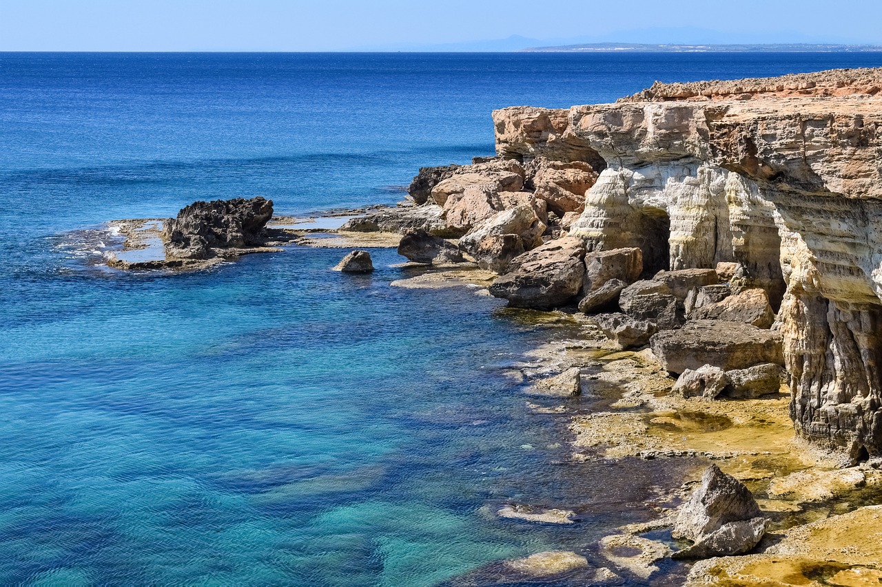 Image - sea caves coast sea nature cave