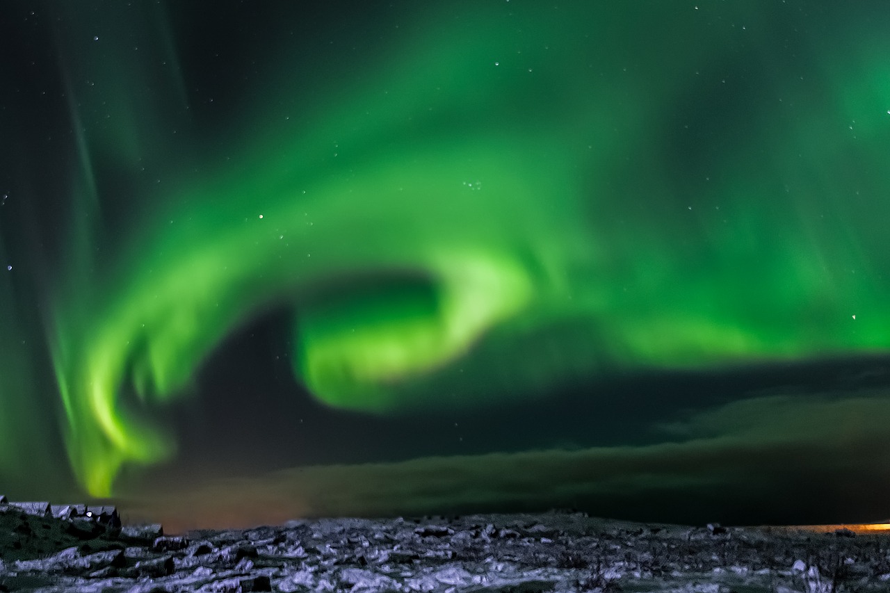 Image - aurora borealis iceland northern