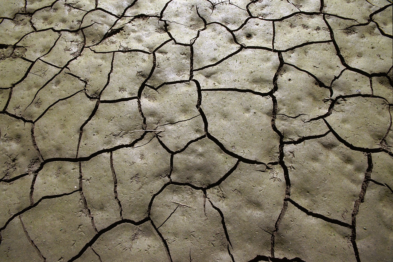 Image - mud drought soil cracks clay
