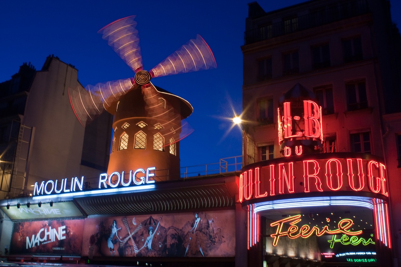 Image - moulin rouge paris night lights