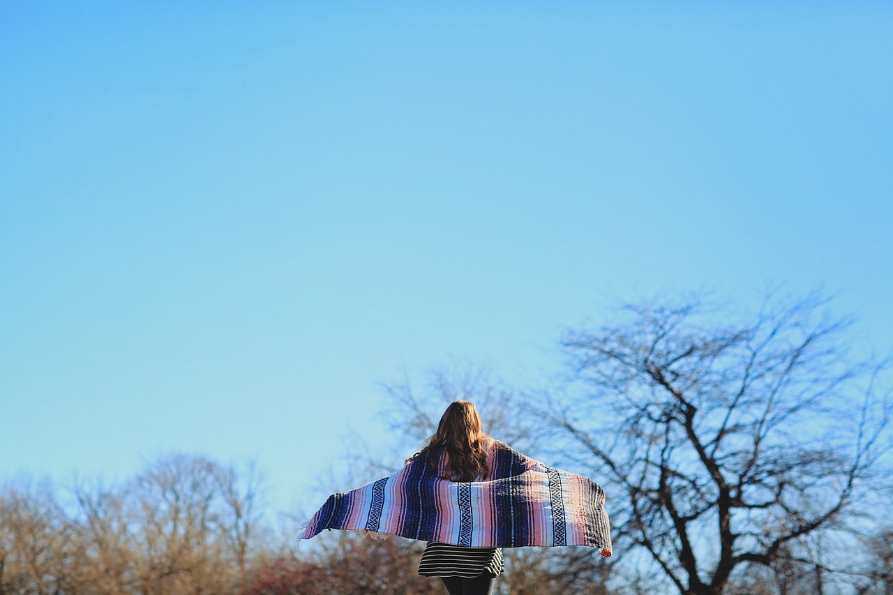 Image - adventure blanket blue sky free