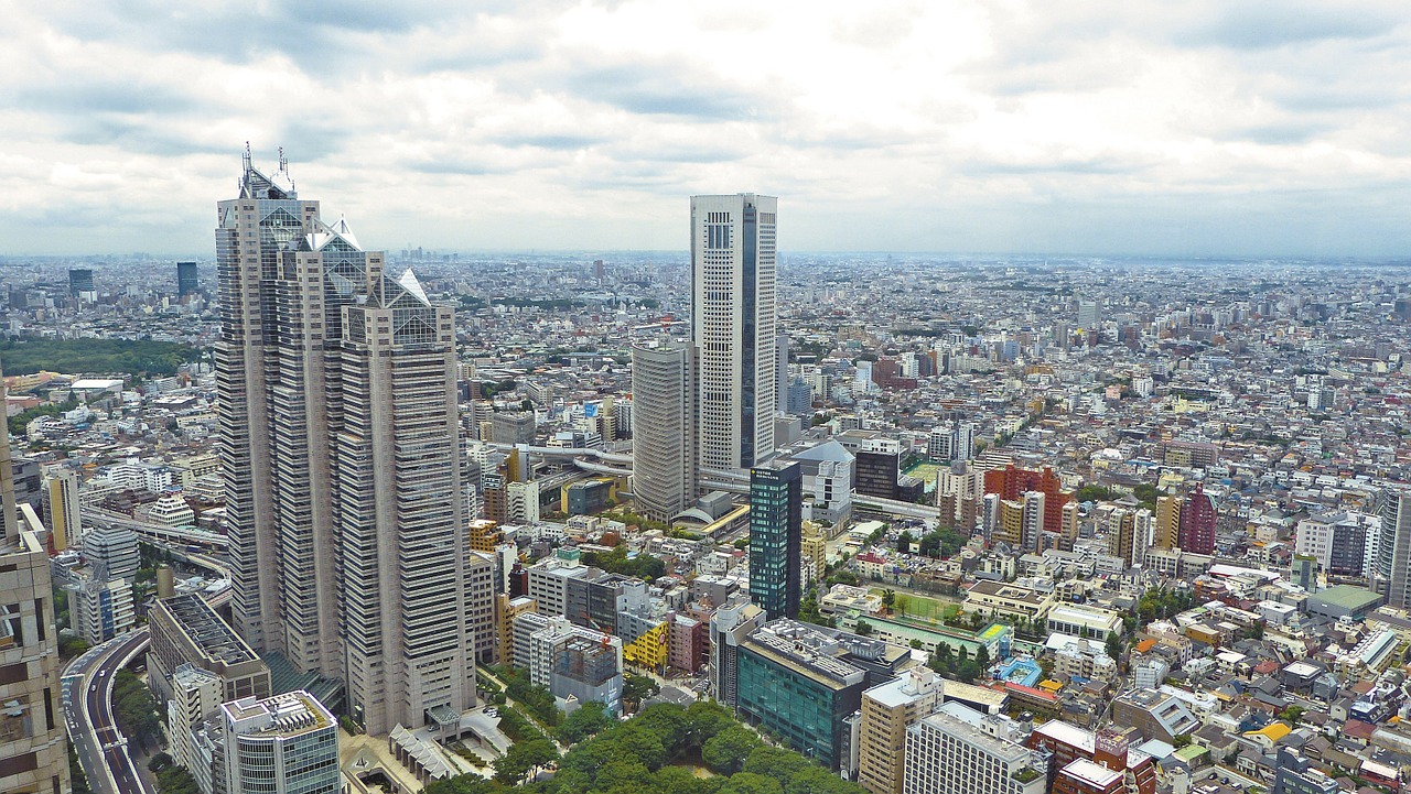 Image - japan tokyo skyscraper building