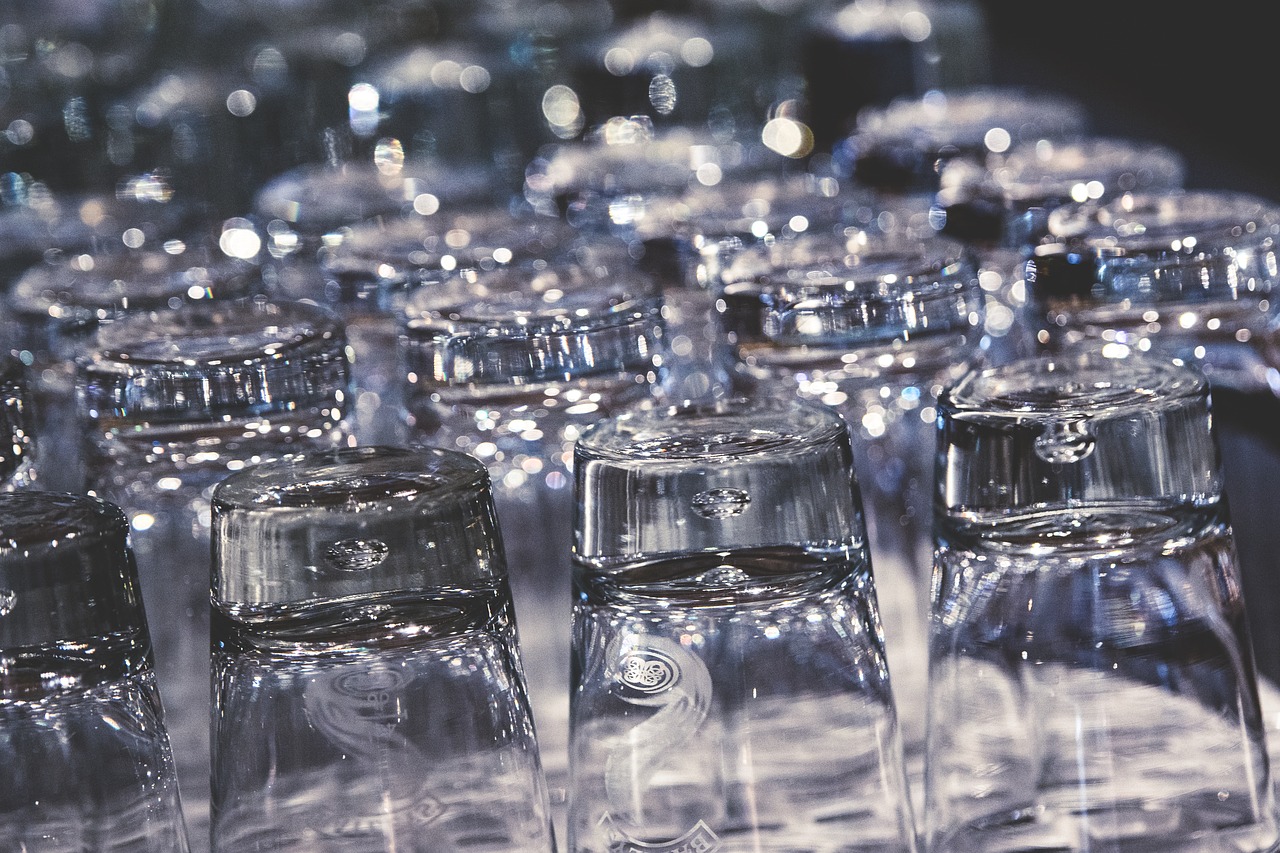 Image - clean clear drinking glasses glass