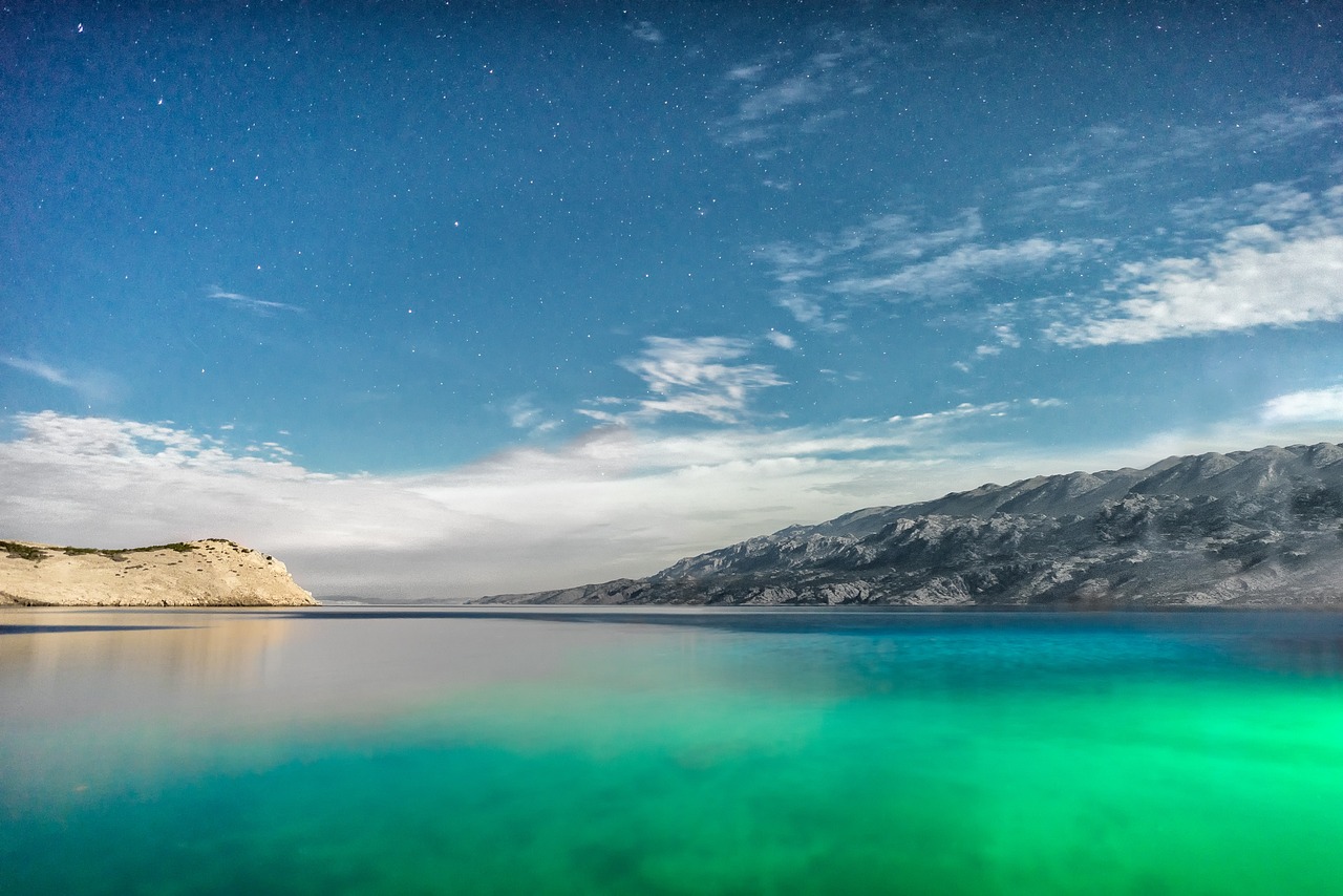 Image - croatia mountain mountains night