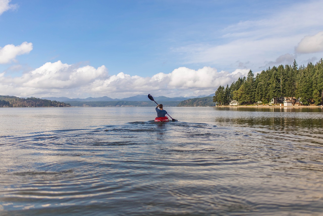 Image - canoe lake adventure kayak
