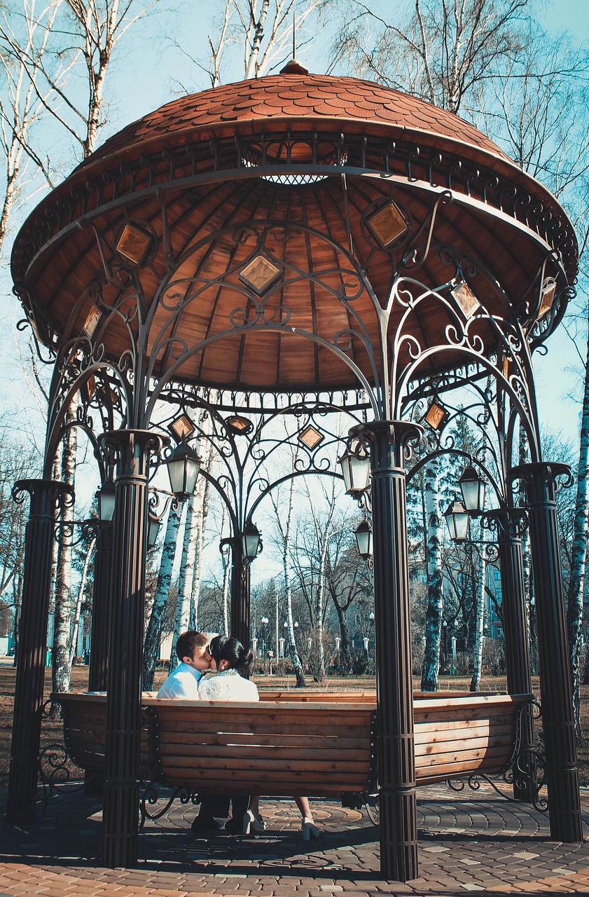 Image - architecture building couple gazebo