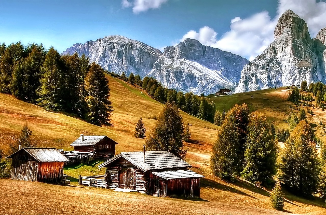 Image - dolomites mountains italy