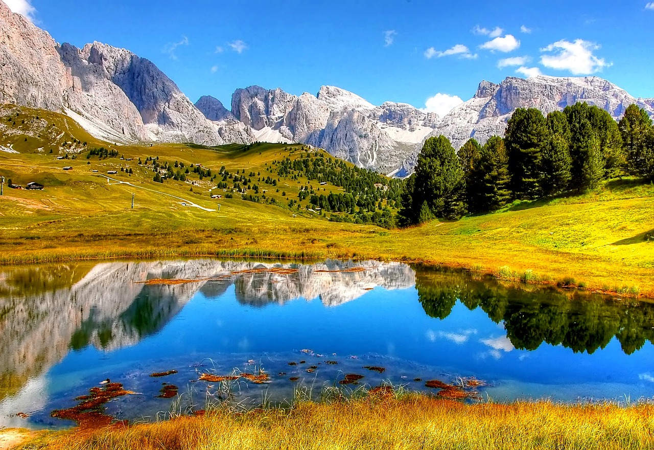 Image - dolomites mountains italy