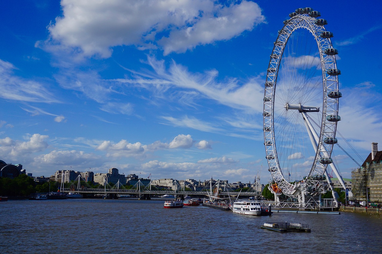 Image - london eye ferris wheel london uk