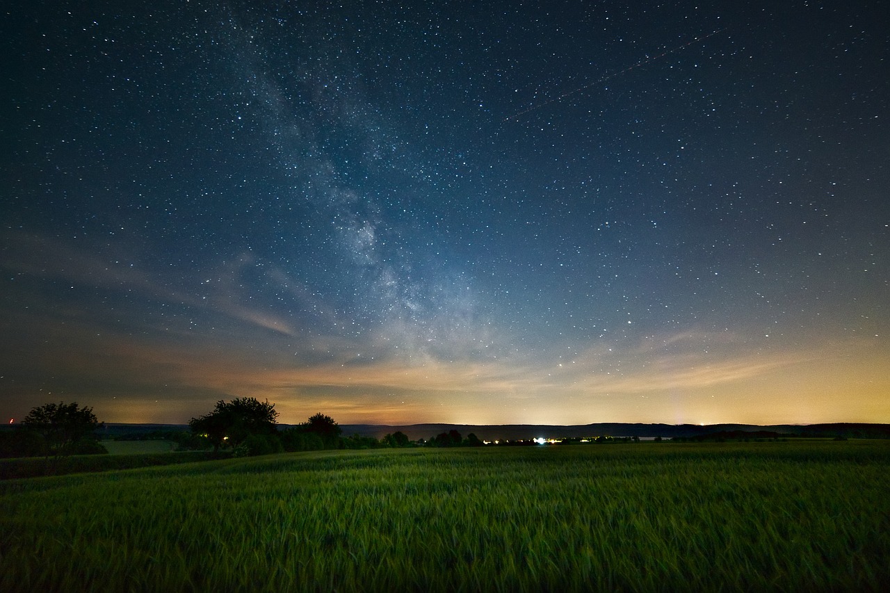 Image - milky way astro starry sky star