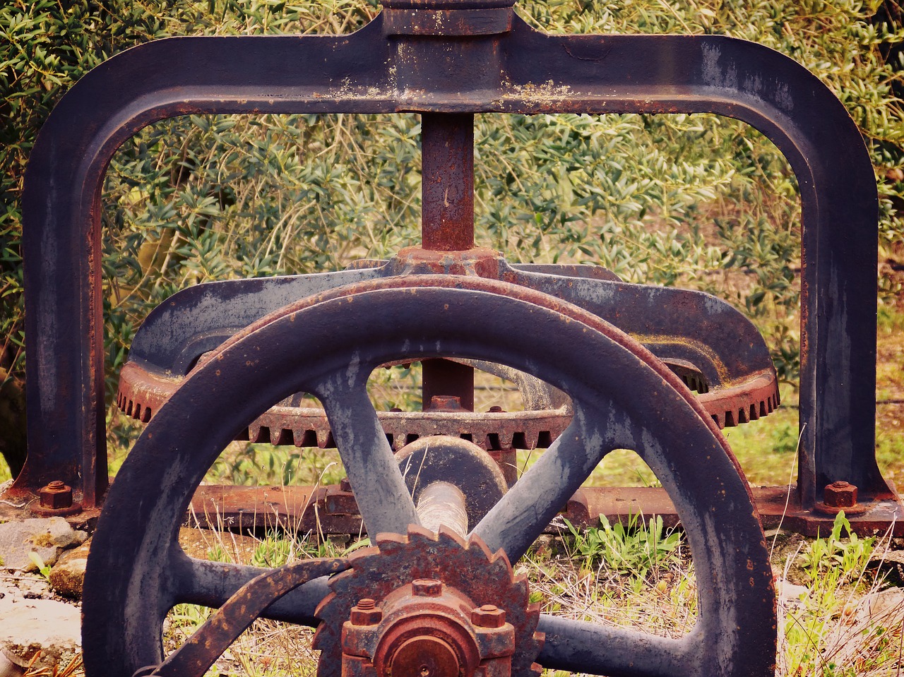 Image - mechanism well sprocket noria