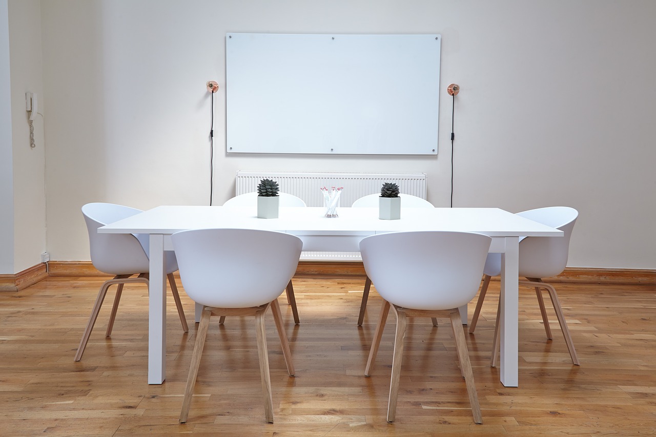 Image - chairs empty interior design