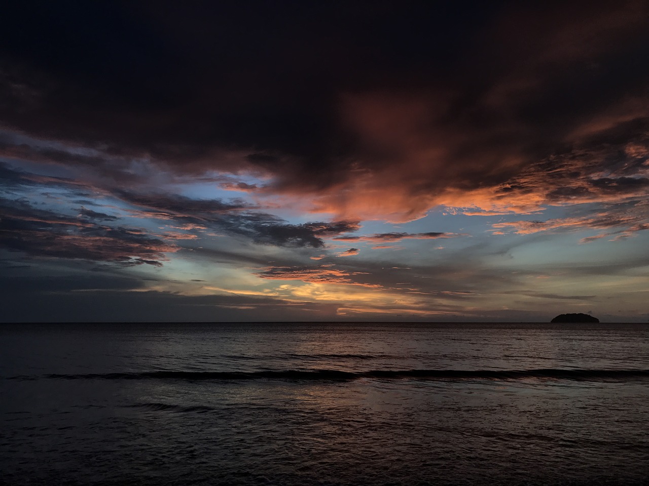 Image - beach sunset sabah