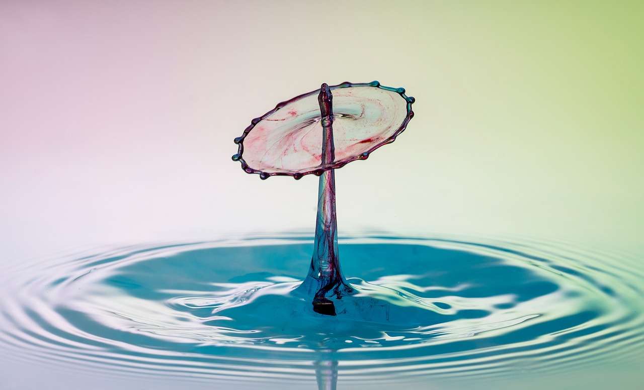 Image - water drip drop of water liquid