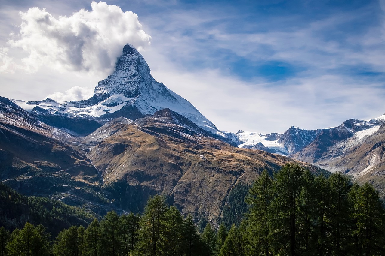 Image - switzerland mountains snow sky