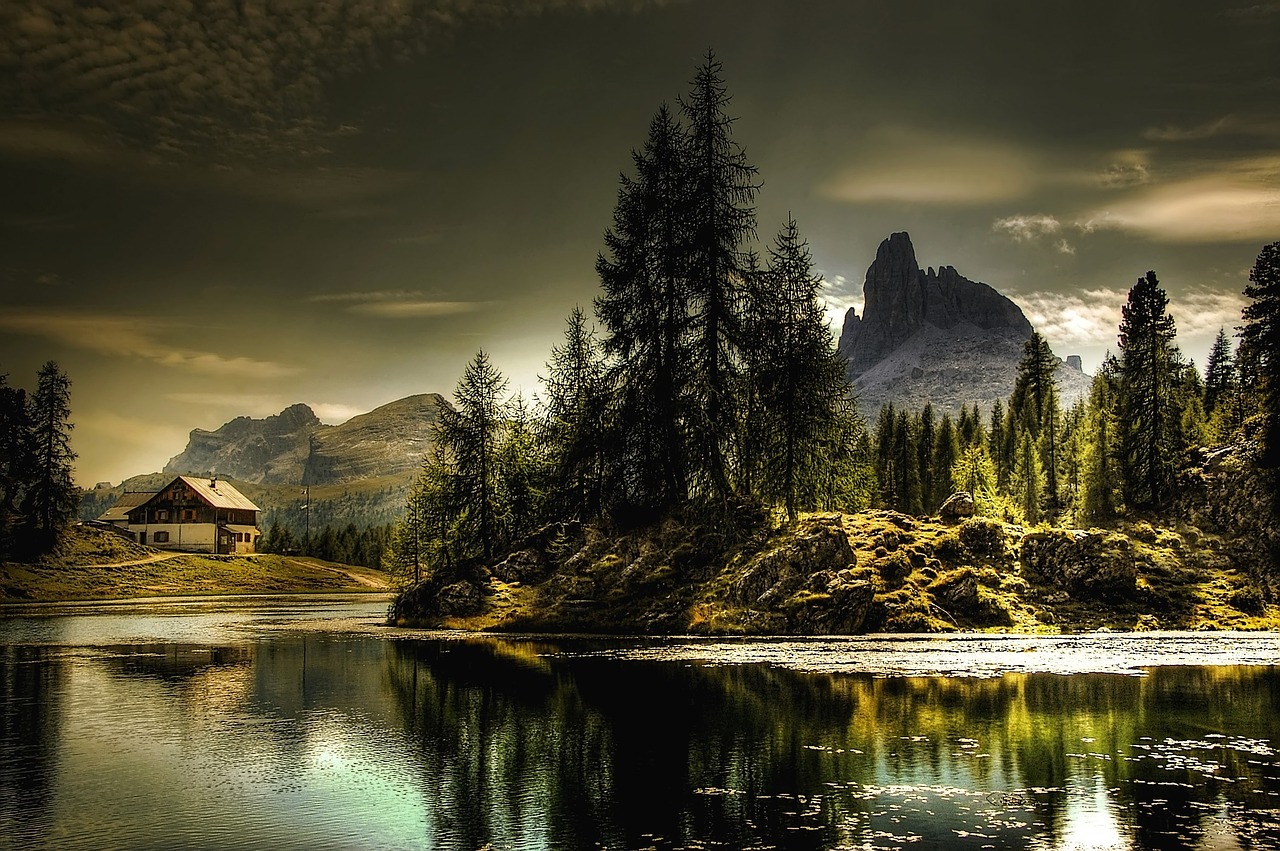 Image - lago federa belluno italy dolomites