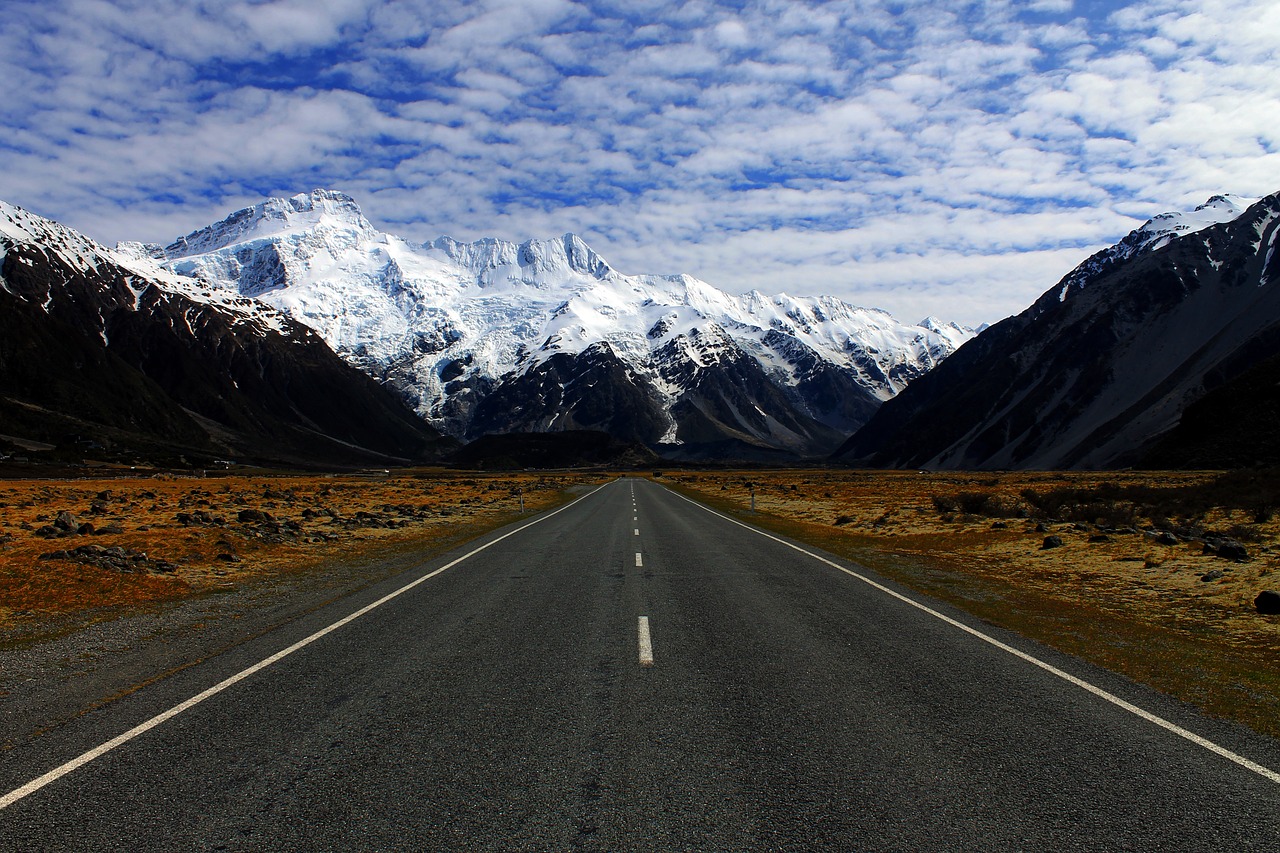 Image - mountains landscape snow