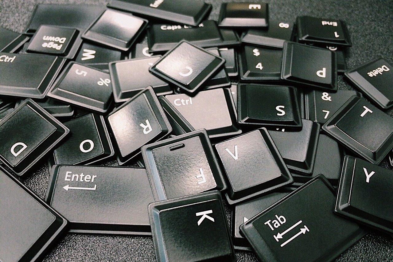 Image - letters keys keyboard technology