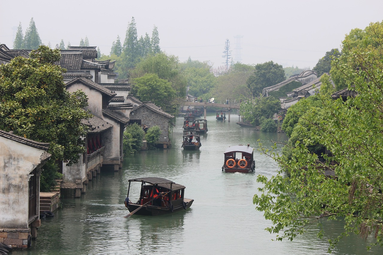 Image - chinese homes chinese waterway