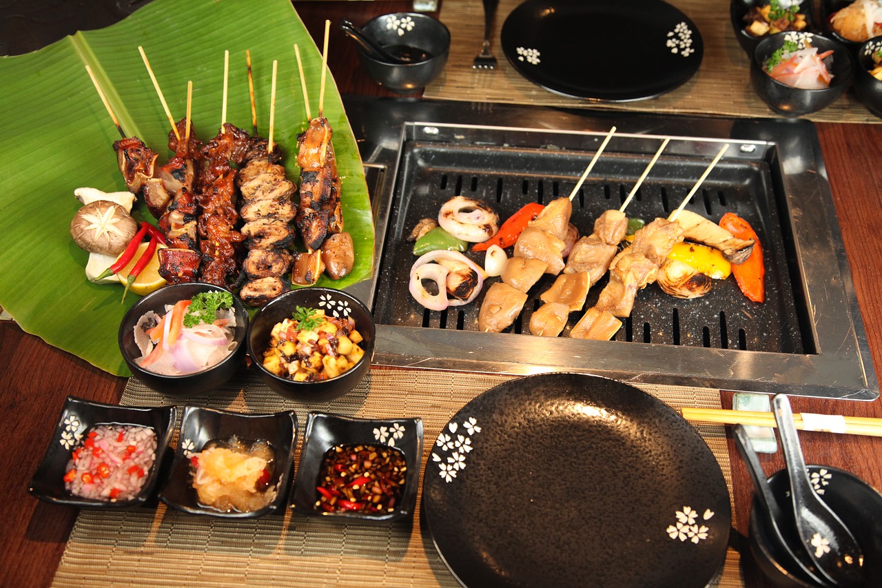 Image - barbecue grill summer cooking meat