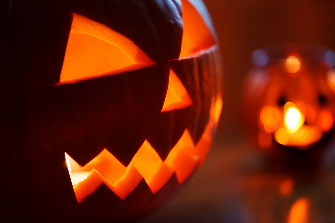 Image - autumn decoration face fall scary