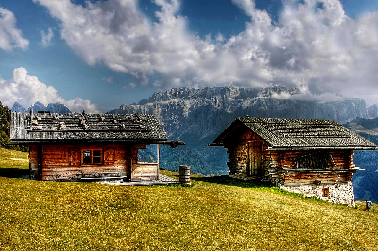 Image - sella dolomites cottages mountains