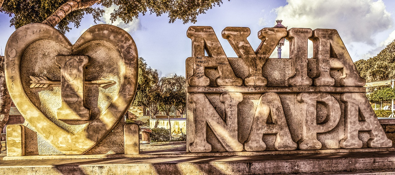 Image - i love ayia napa sculpture