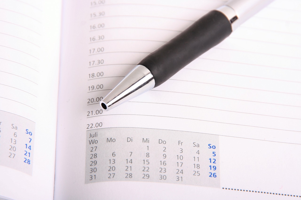Image - time plan office note appointment