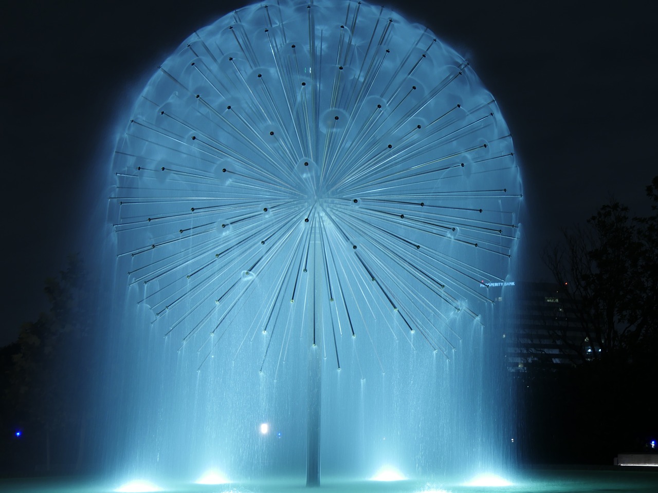 Image - dandelion houston sculpture