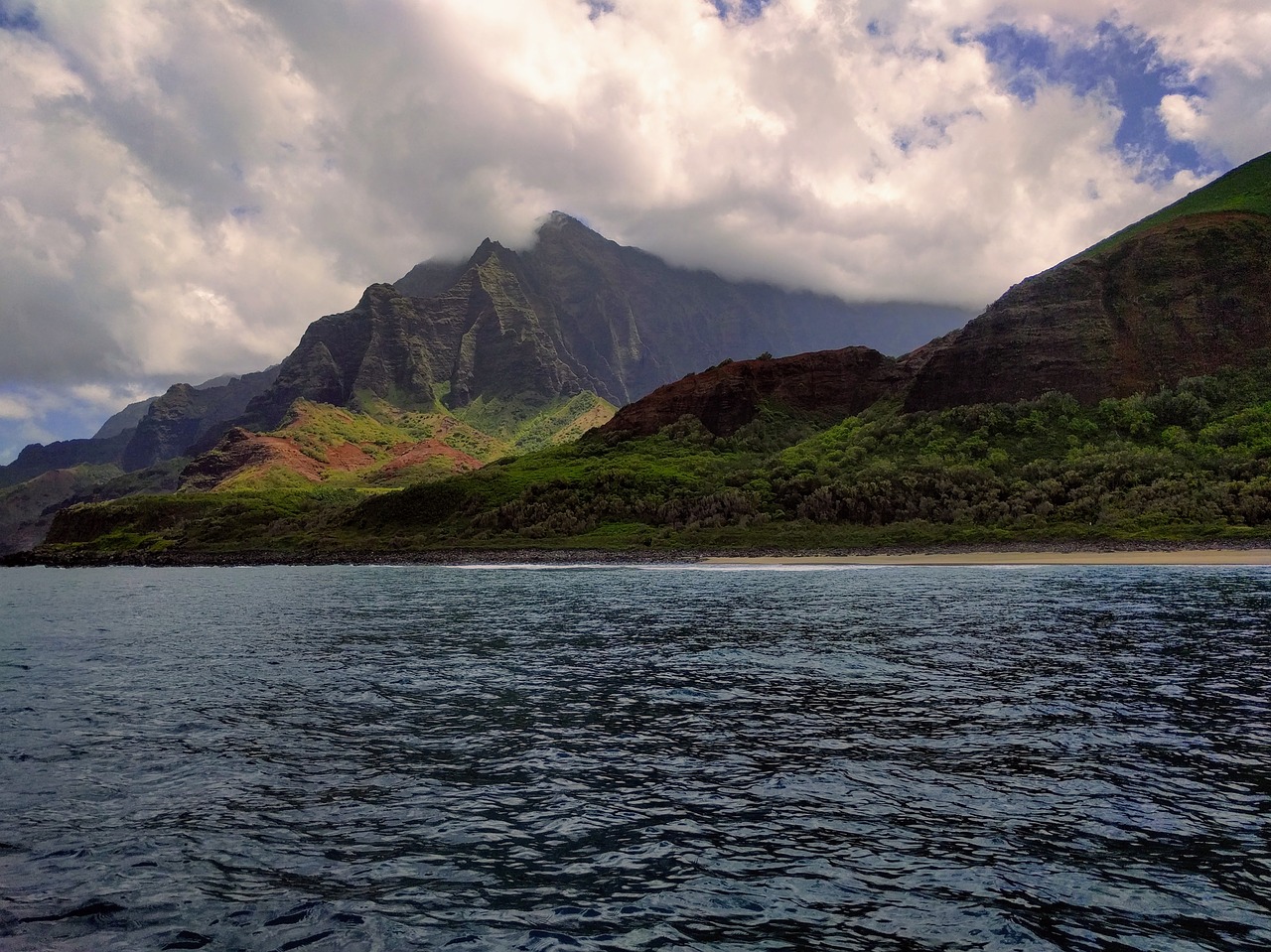 Image - hawaii ocean coast summer island