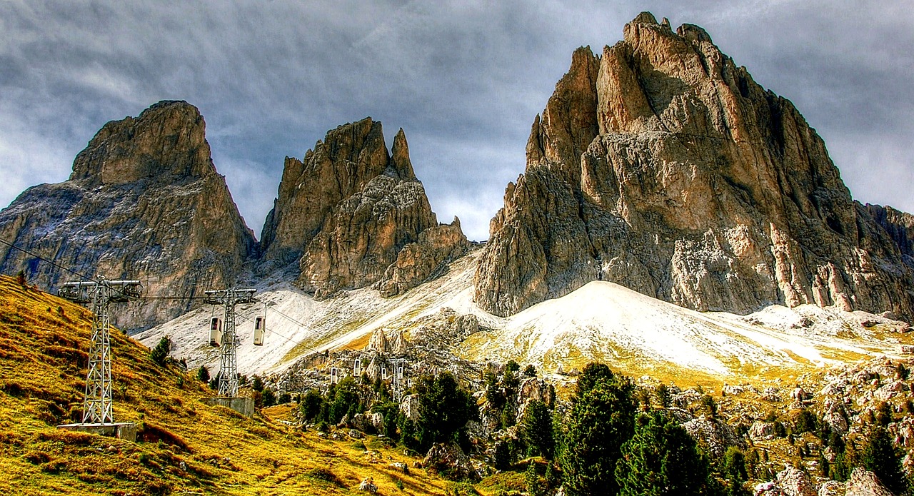 Image - dolomites val gardena nature