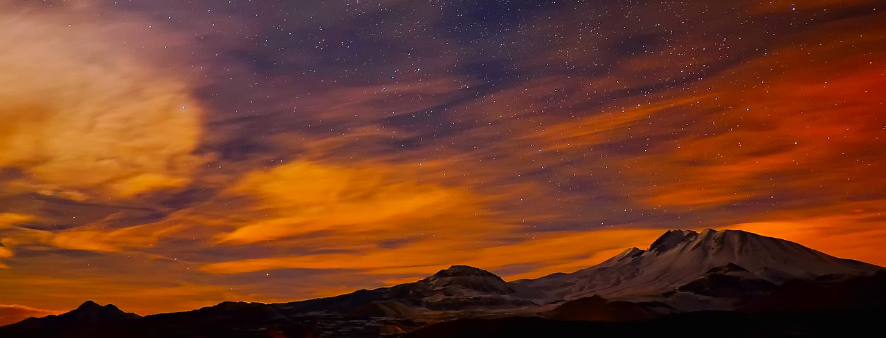 Image - turkey mountains milky way stars