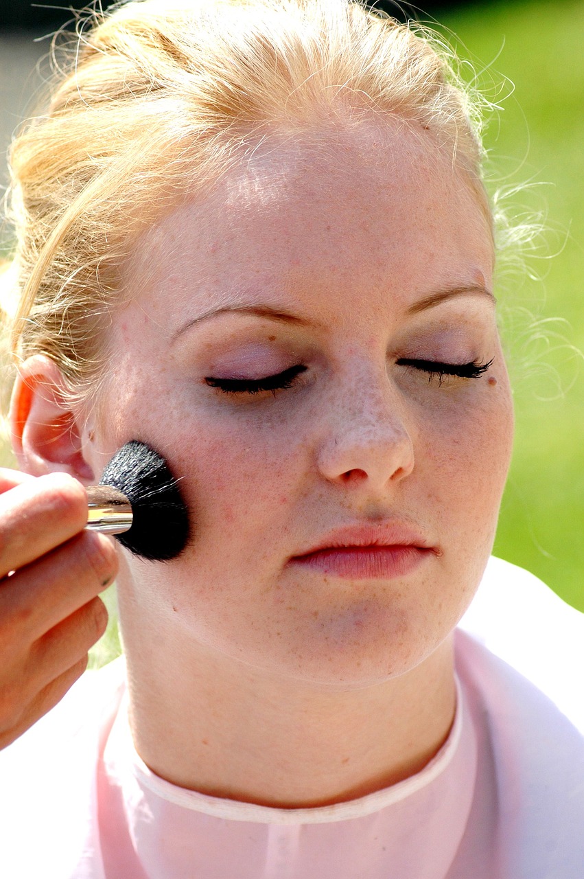 Image - face model makeup version portrait