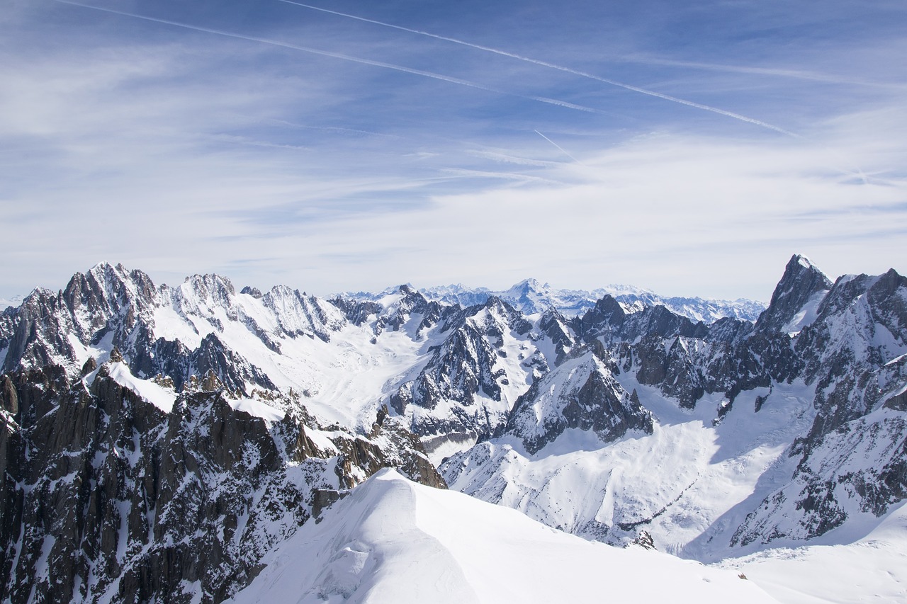 Image - alps mountain peaks nature snow