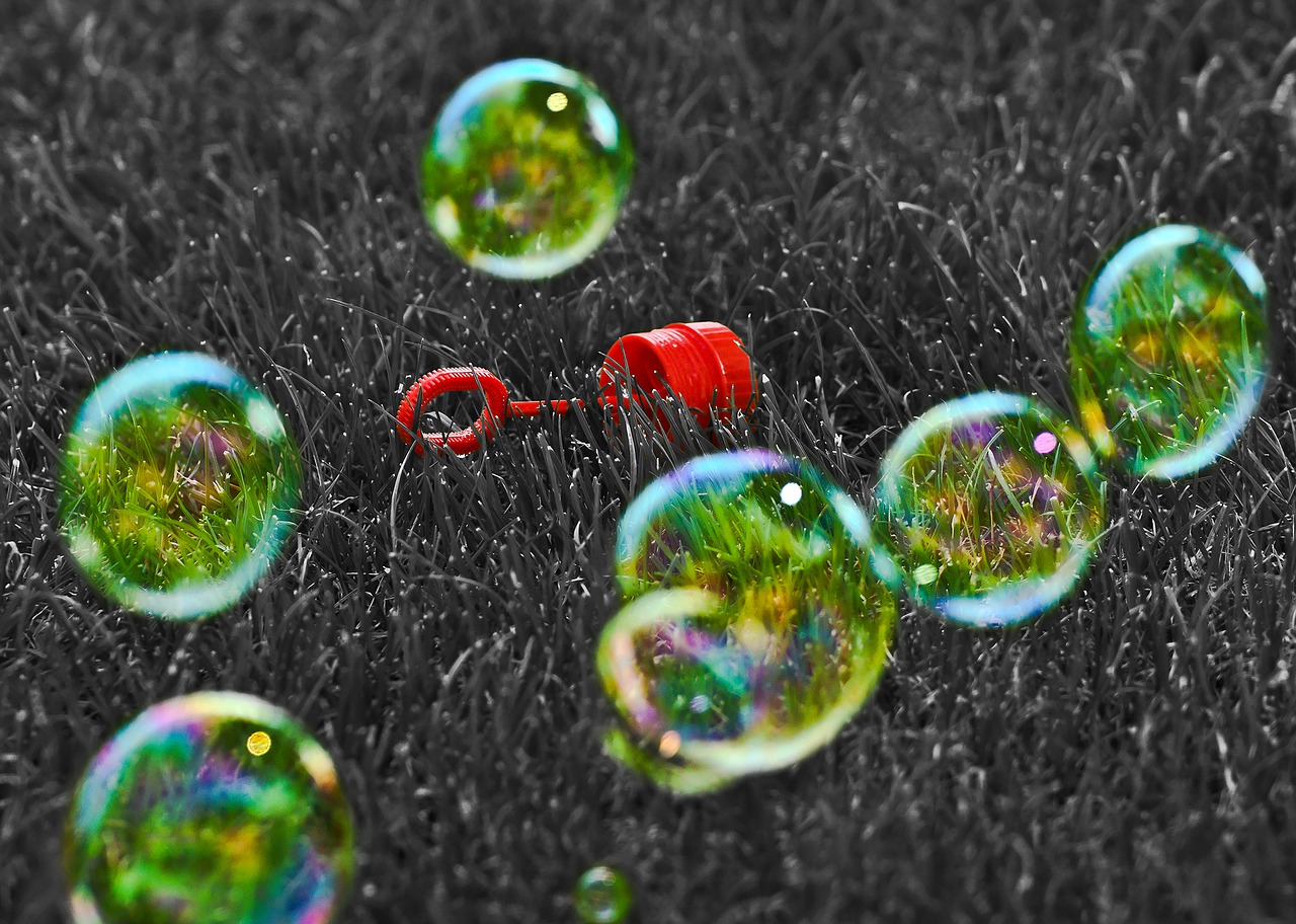 Image - soap bubbles color key ck editing