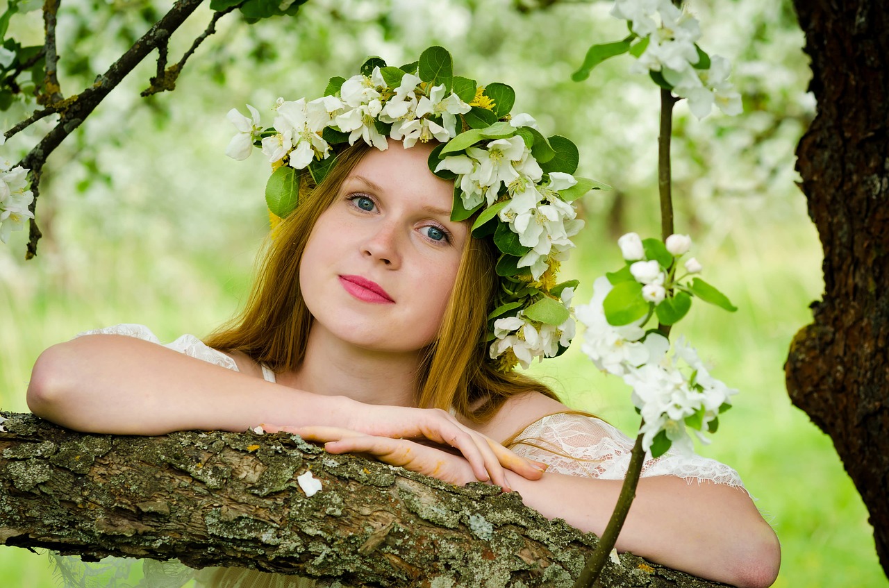 Image - spring flowers tree handsomely