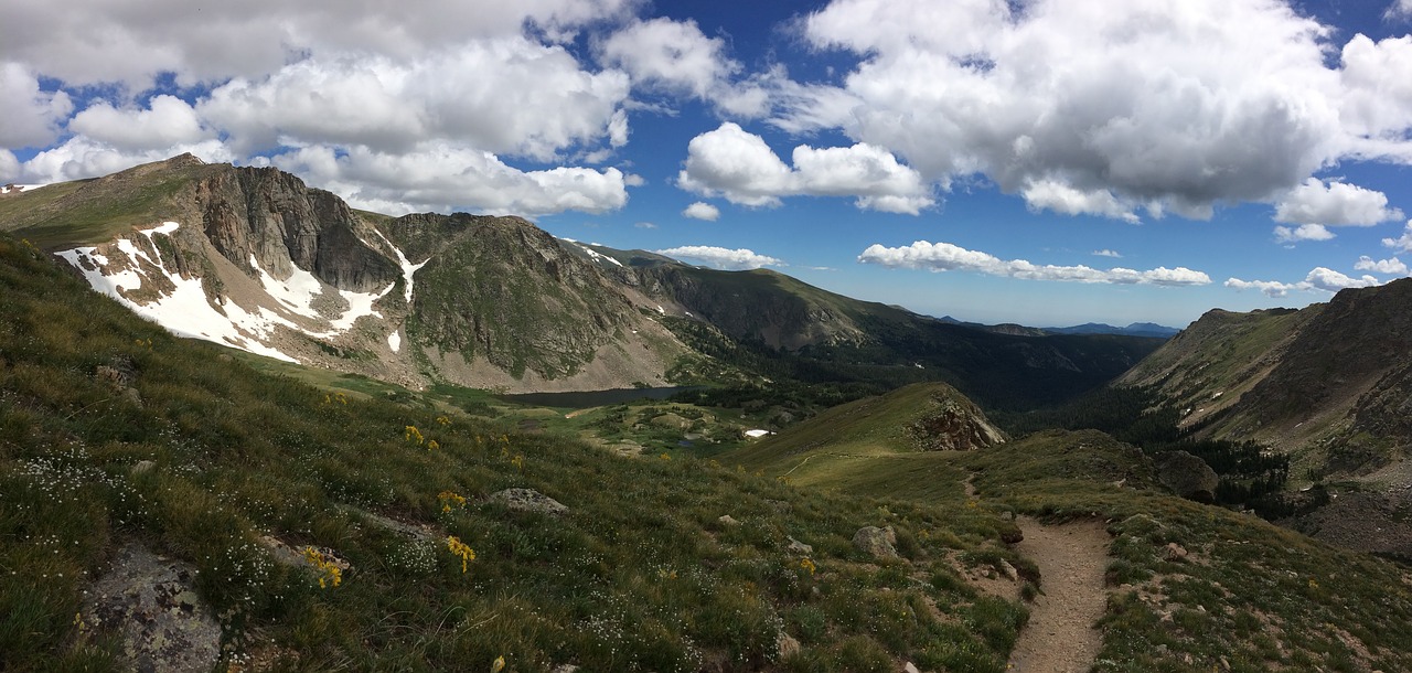 Image - alpine hiking colorado summer blue