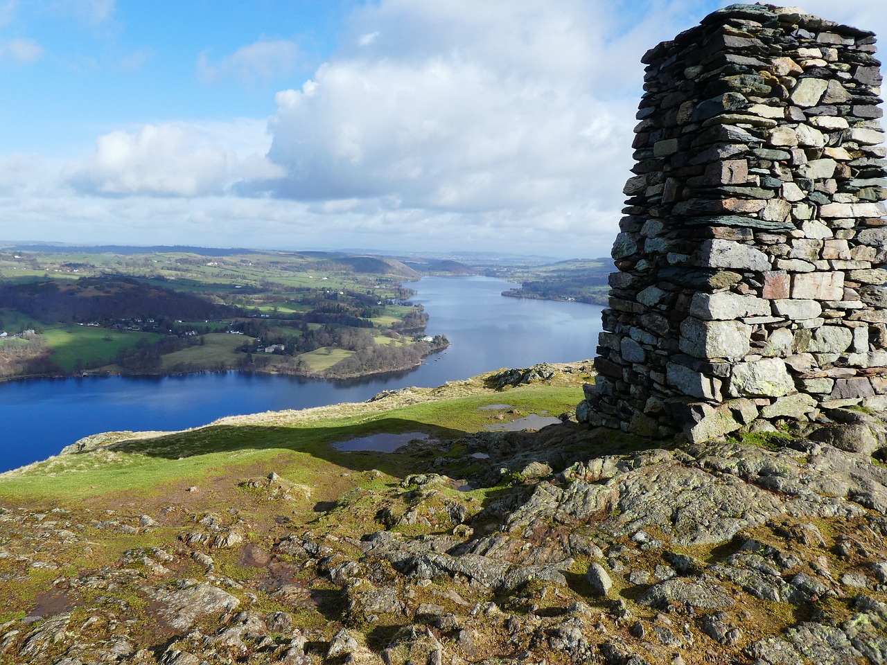 Image - ullswater panoramic water fells