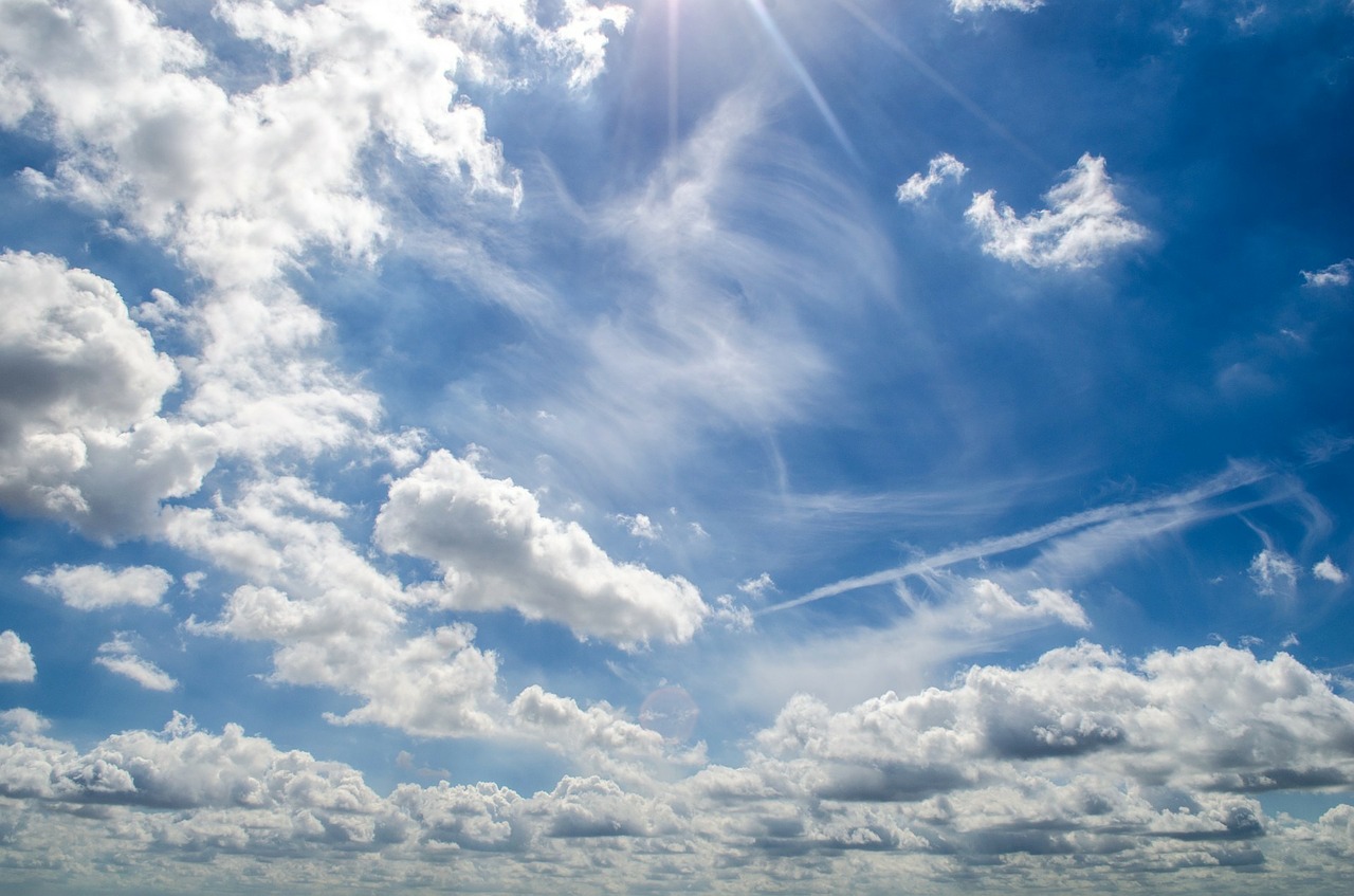 Image - sky blue cloud cloudy background