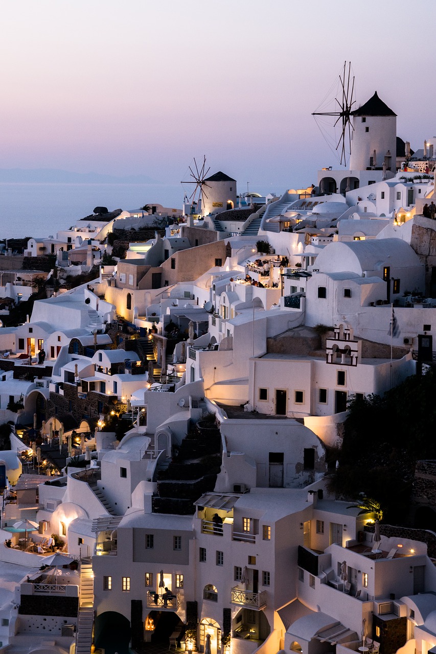 Image - greece oia sea santorini summer