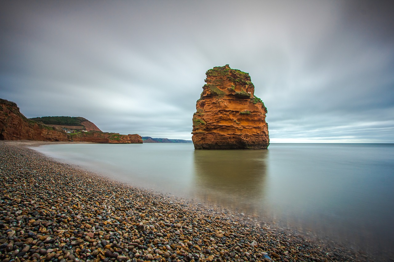 Image - reef ocean coast devon england