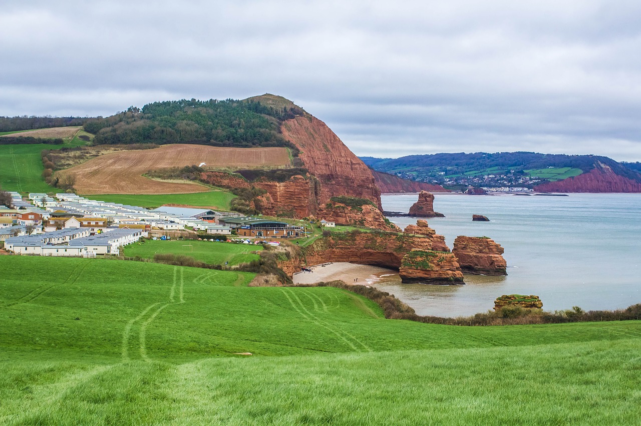 Image - coast reefs devon england