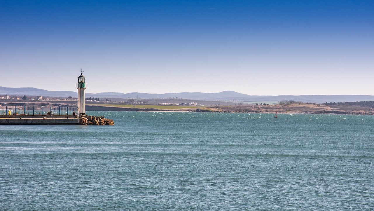 Image - port lighthouse burgas bulgaria