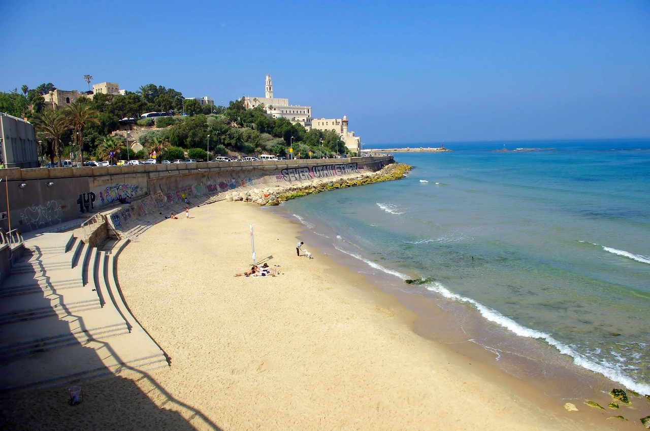 Image - jaffa beach israel tel aviv