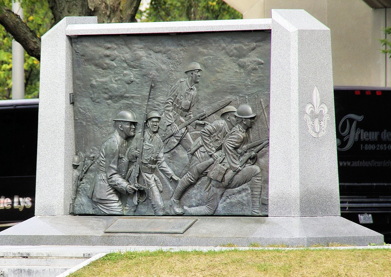 Image - canada quebec citadel bronze