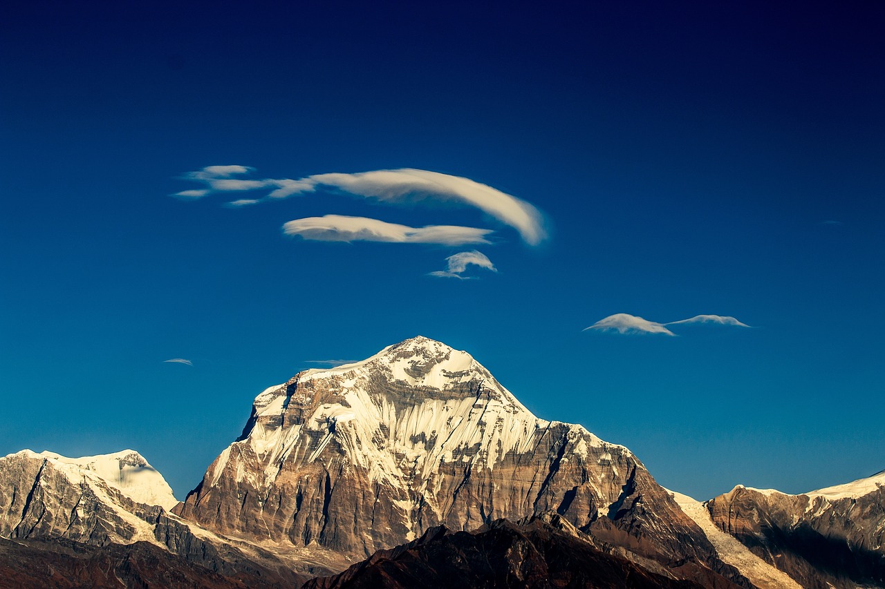 Image - mountain dhaulagiri himalaya nature