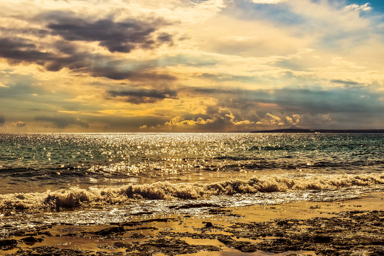 Image - sea sky clouds afternoon scenery